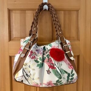 Relic by Fossil Floral Shoulder Bag NWOT